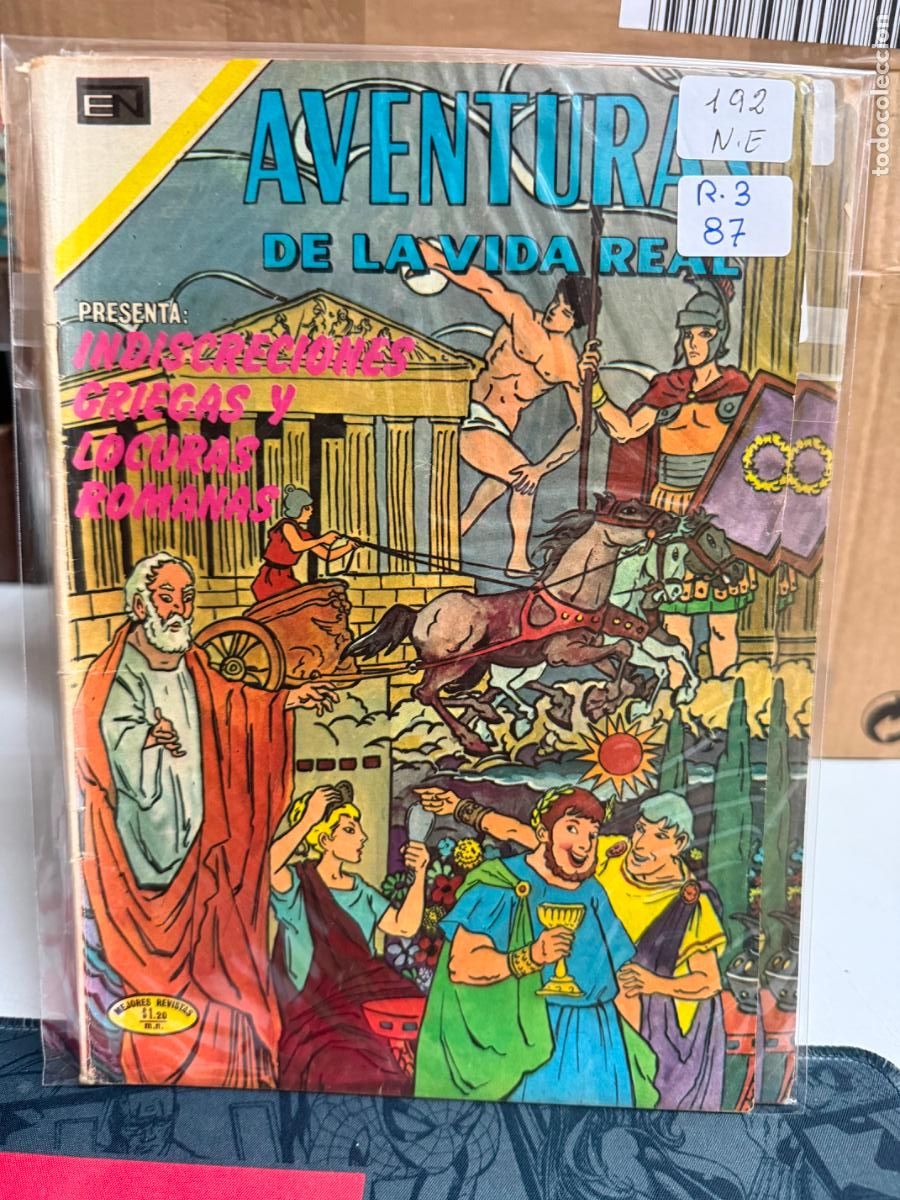 Comics: AVENTURAS DE LA VIDA REAL EDITORIAL NOVARO NUMERO 192