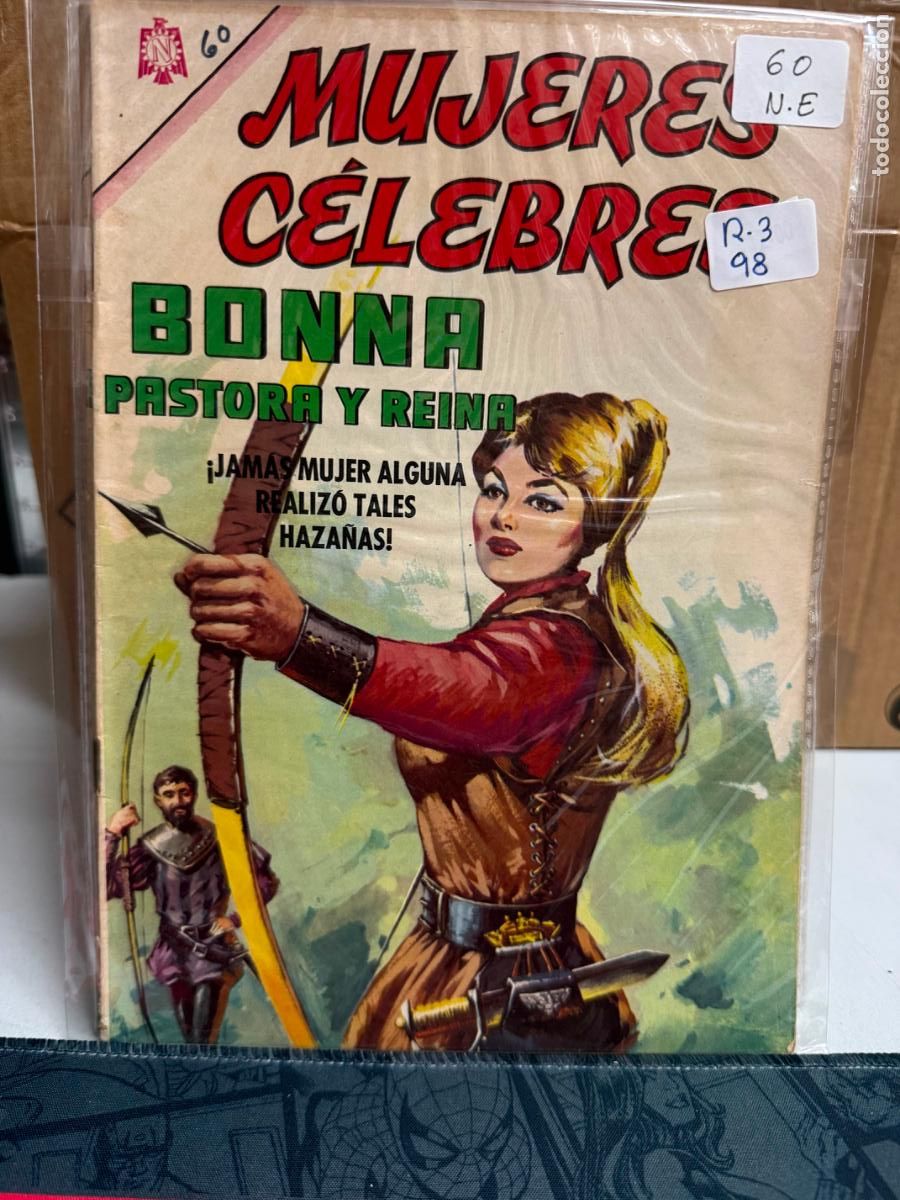 BDs: MUJERES CELEBRES EDITORIAL NOVARO NUMERO 60