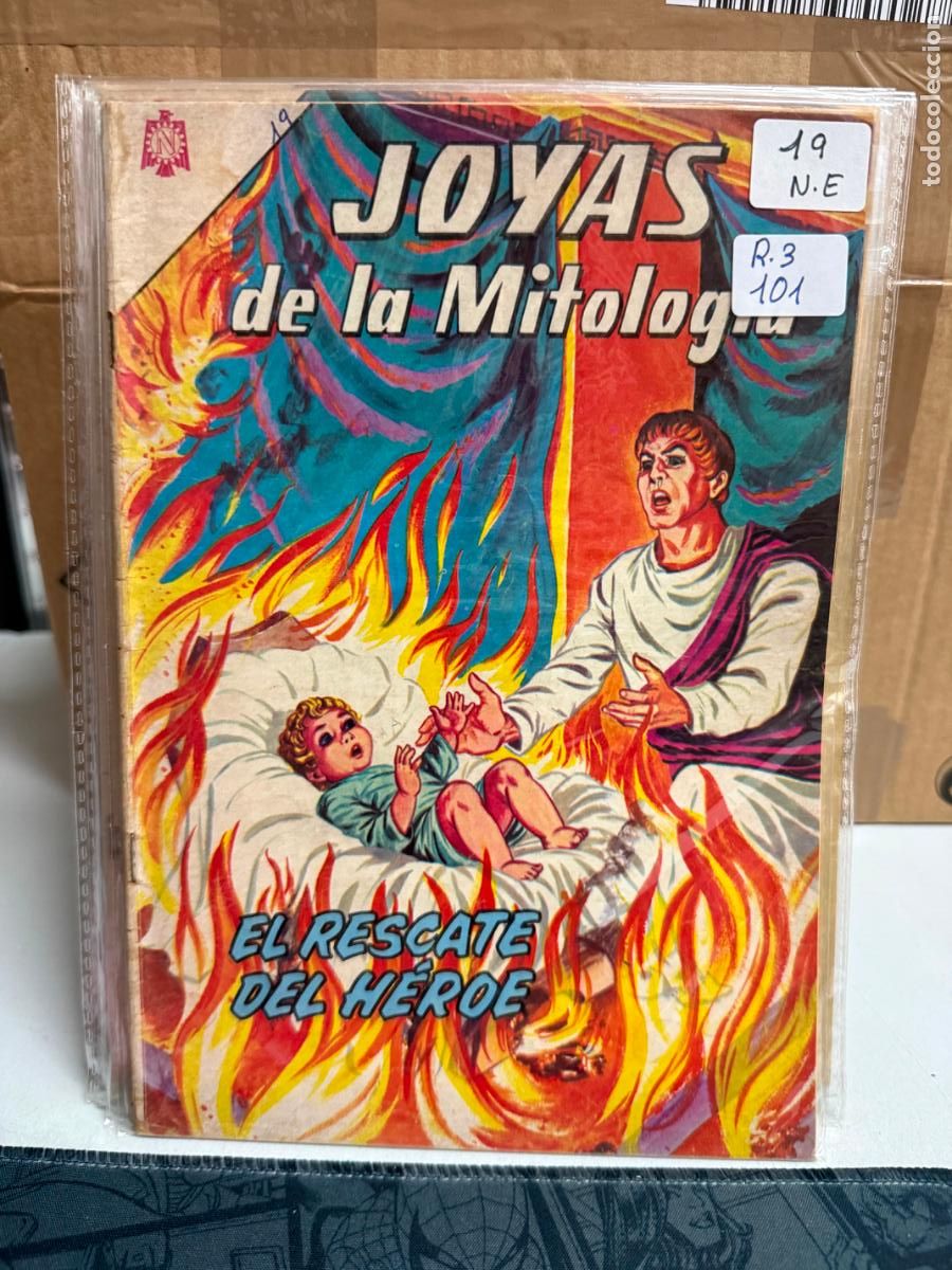 BDs: JOYAS DE LA MITOLOGIA EDITORIAL NOVARO NUMERO 19