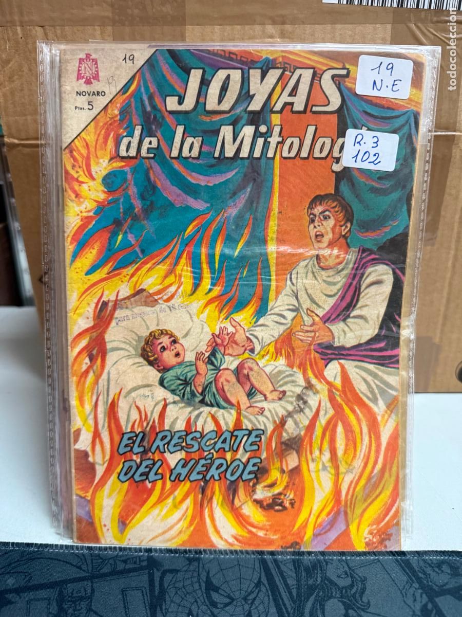 BDs: JOYAS DE LA MITOLOGIA EDITORIAL NOVARO NUMERO 19
