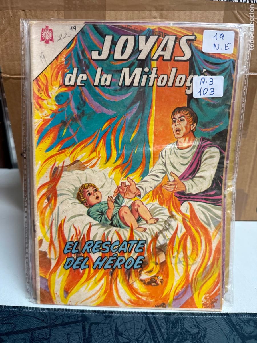 BDs: JOYAS DE LA MITOLOGIA EDITORIAL NOVARO NUMERO 19