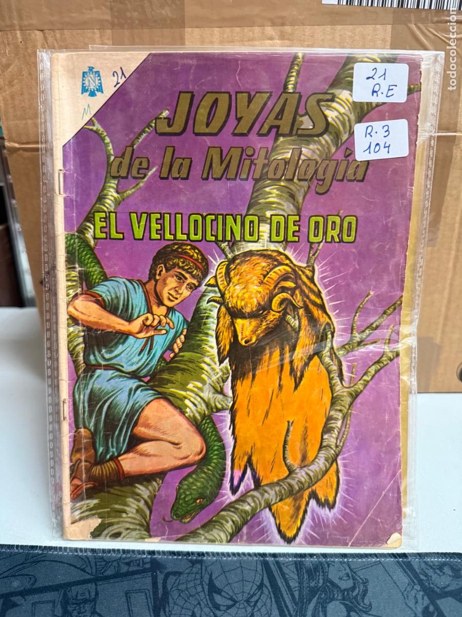 BDs: JOYAS DE LA MITOLOGIA EDITORIAL NOVARO NUMERO 21