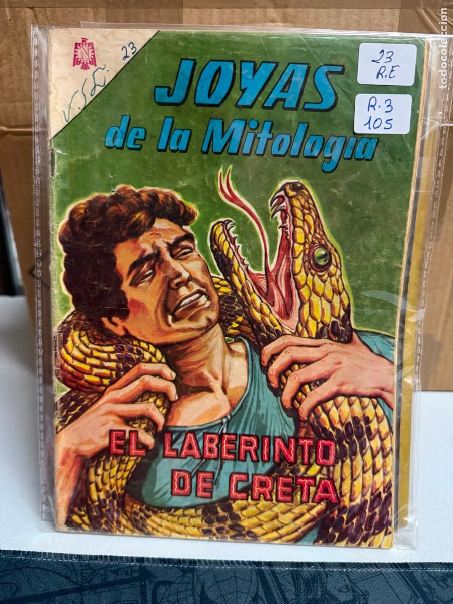 Tebeos: JOYAS DE LA MITOLOGIA EDITORIAL NOVARO NUMERO 23