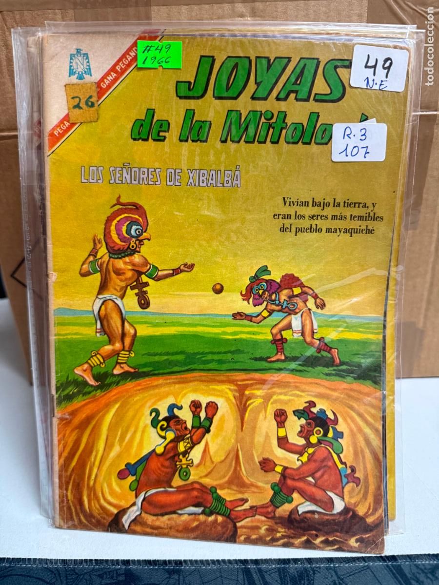 Tebeos: JOYAS DE LA MITOLOGIA EDITORIAL NOVARO NUMERO 49