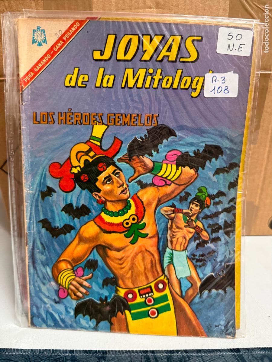 Tebeos: JOYAS DE LA MITOLOGIA EDITORIAL NOVARO NUMERO 50