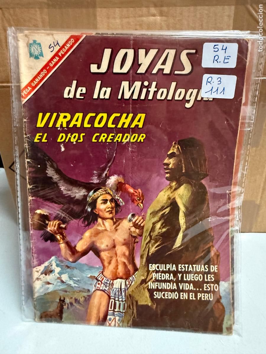 Tebeos: JOYAS DE LA MITOLOGIA EDITORIAL NOVARO NUMERO 54