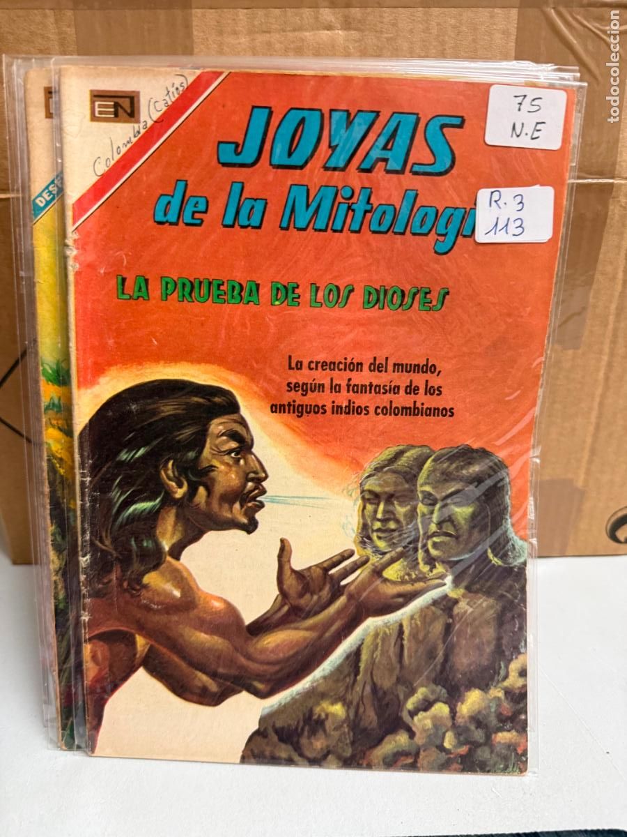 Tebeos: JOYAS DE LA MITOLOGIA EDITORIAL NOVARO NUMERO 75