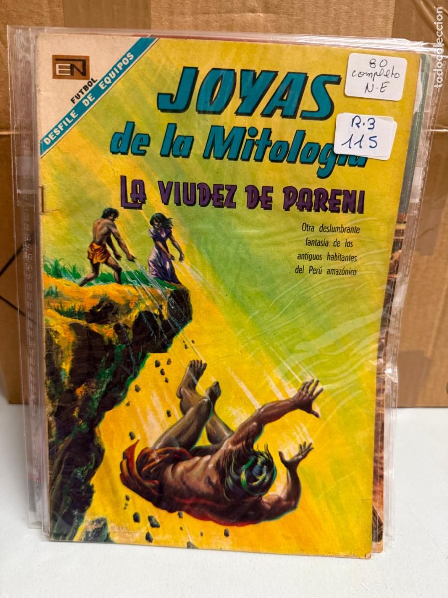 Tebeos: JOYAS DE LA MITOLOGIA EDITORIAL NOVARO NUMERO 80