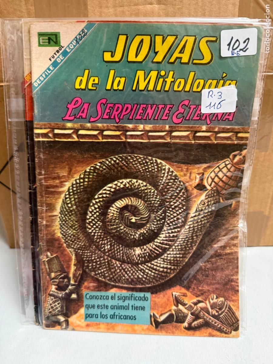 Tebeos: JOYAS DE LA MITOLOGIA EDITORIAL NOVARO NUMERO 102