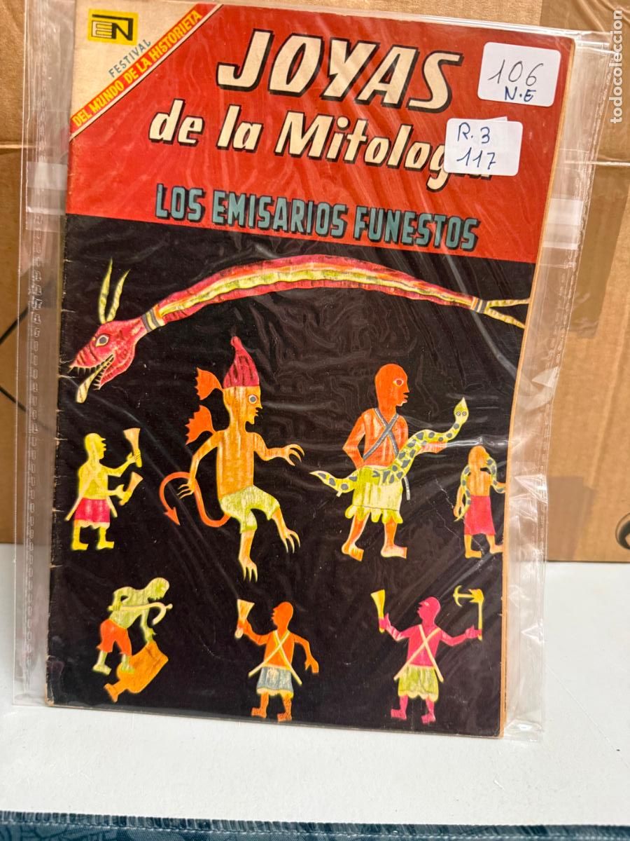 Tebeos: JOYAS DE LA MITOLOGIA EDITORIAL NOVARO NUMERO 106