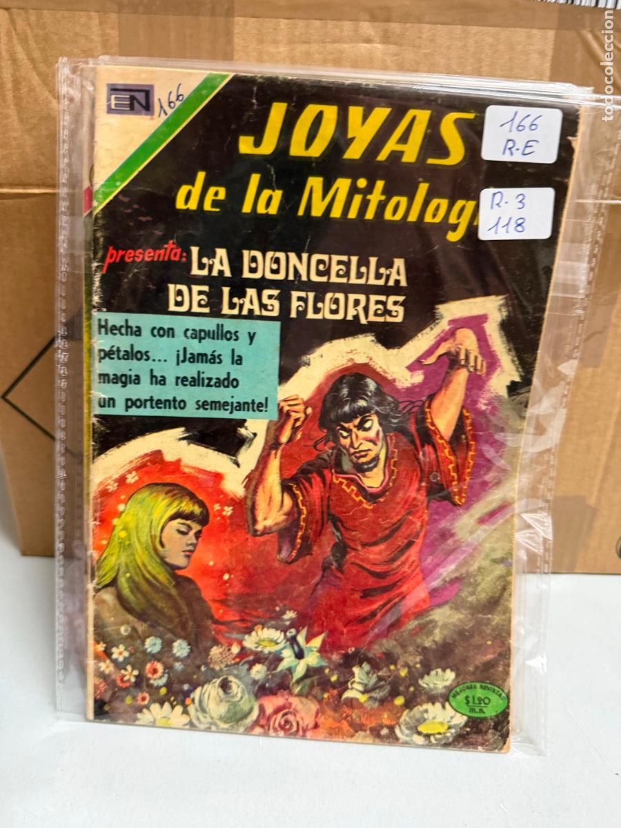 Tebeos: JOYAS DE LA MITOLOGIA EDITORIAL NOVARO NUMERO 166