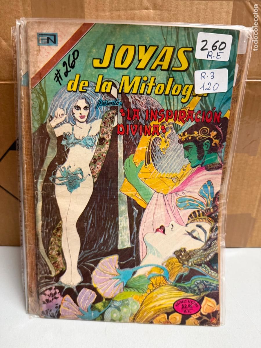 Tebeos: JOYAS DE LA MITOLOGIA EDITORIAL NOVARO NUMERO 260