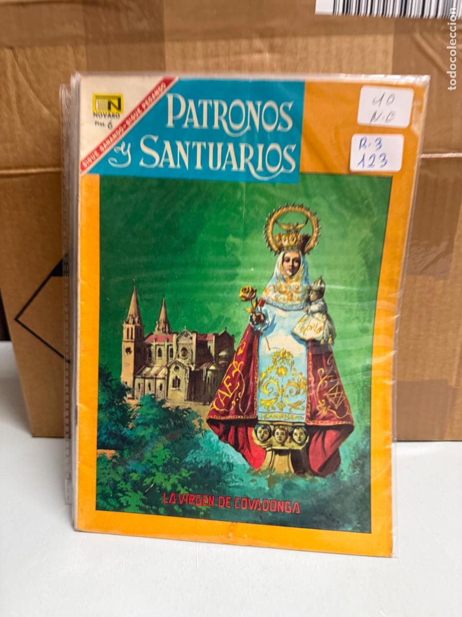 Tebeos: PATRONOS Y SANTUARIOS EDITORIAL NOVARO NUMERO 10