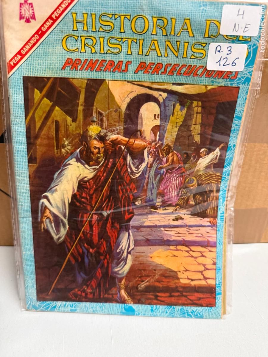 Tebeos: HISTORIA DEL CRISTIANISMO EDITORIAL NOVARO NUMERO 4
