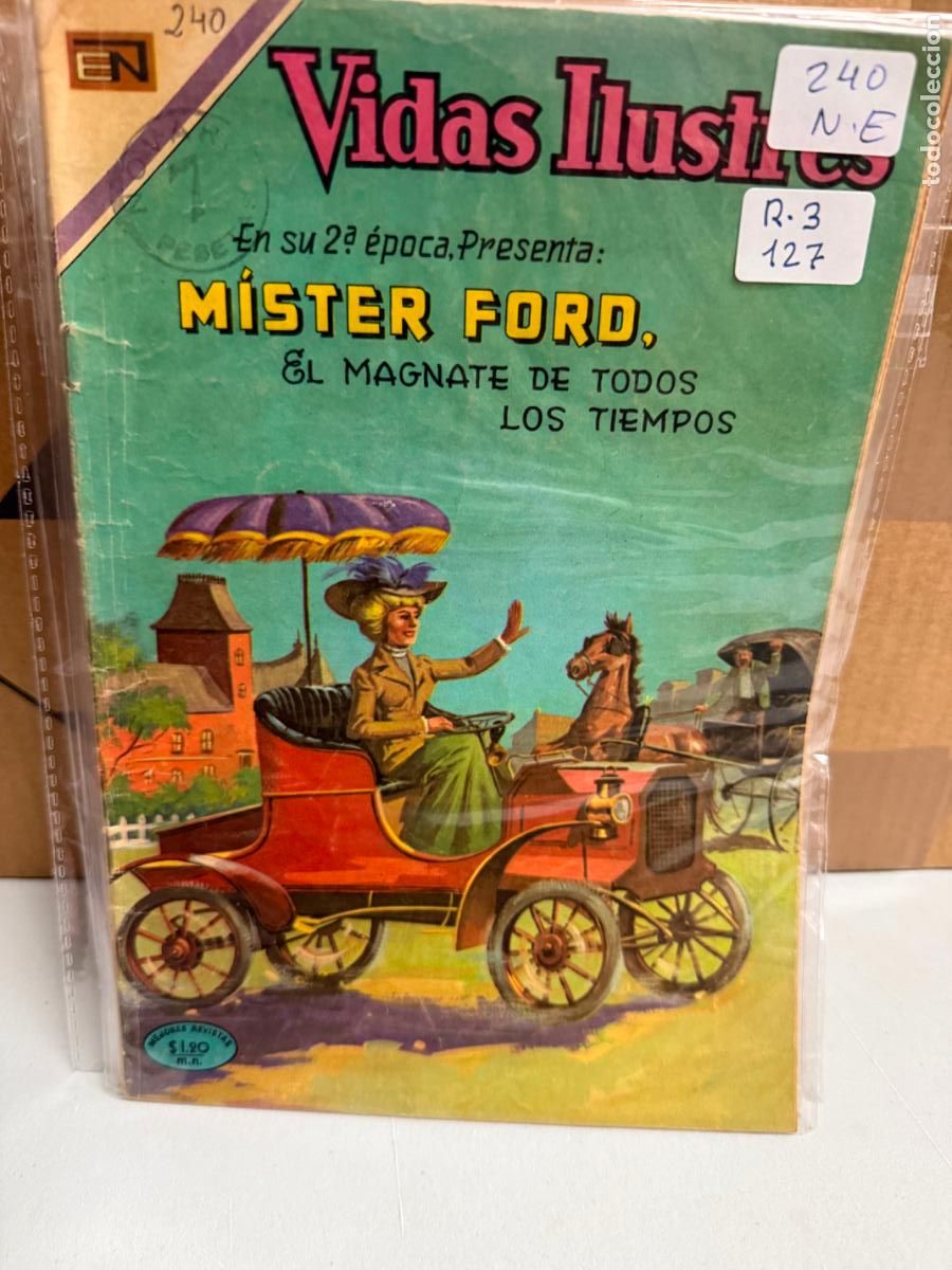 Tebeos: VIDAS ILUSTRES EDITORIAL NOVARO NUMERO 240