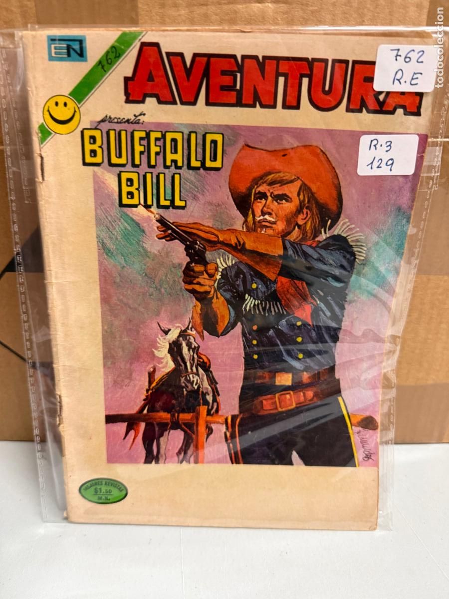 Tebeos: AVENTURA EDITORIAL NOVARO NUMERO 762