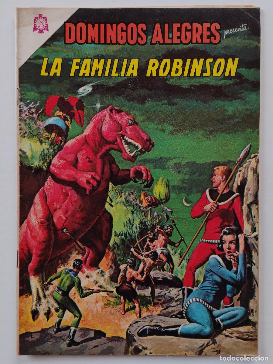Tebeos: Domingos Alegres 546 - La fam&iacute;lia Robinson (1964) - Ed. Novaro - M&eacute;xico - Muy buen estado