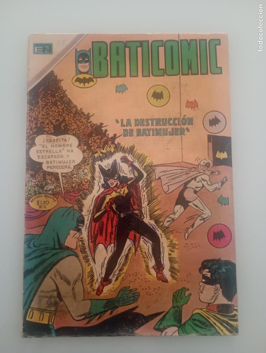Tebeos: Baticomic n&ordm;35 Novaro