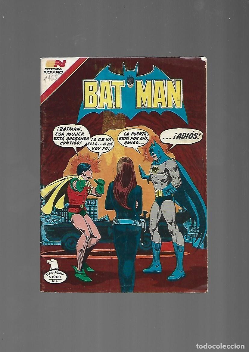 Tebeos: Batman, 1165, 1983, Novaro, muy buen estado
