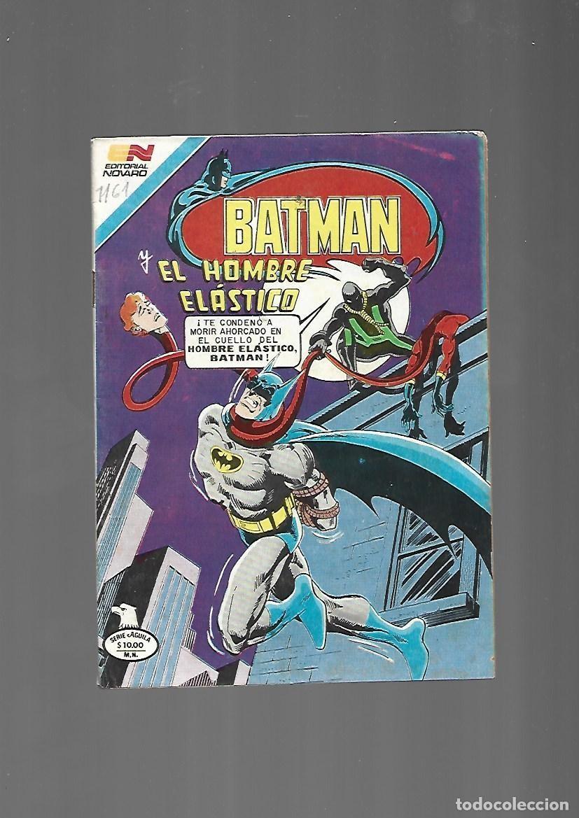 Tebeos: Batman, 1161: Hombre elastico, 1982, Novaro, muy buen estado