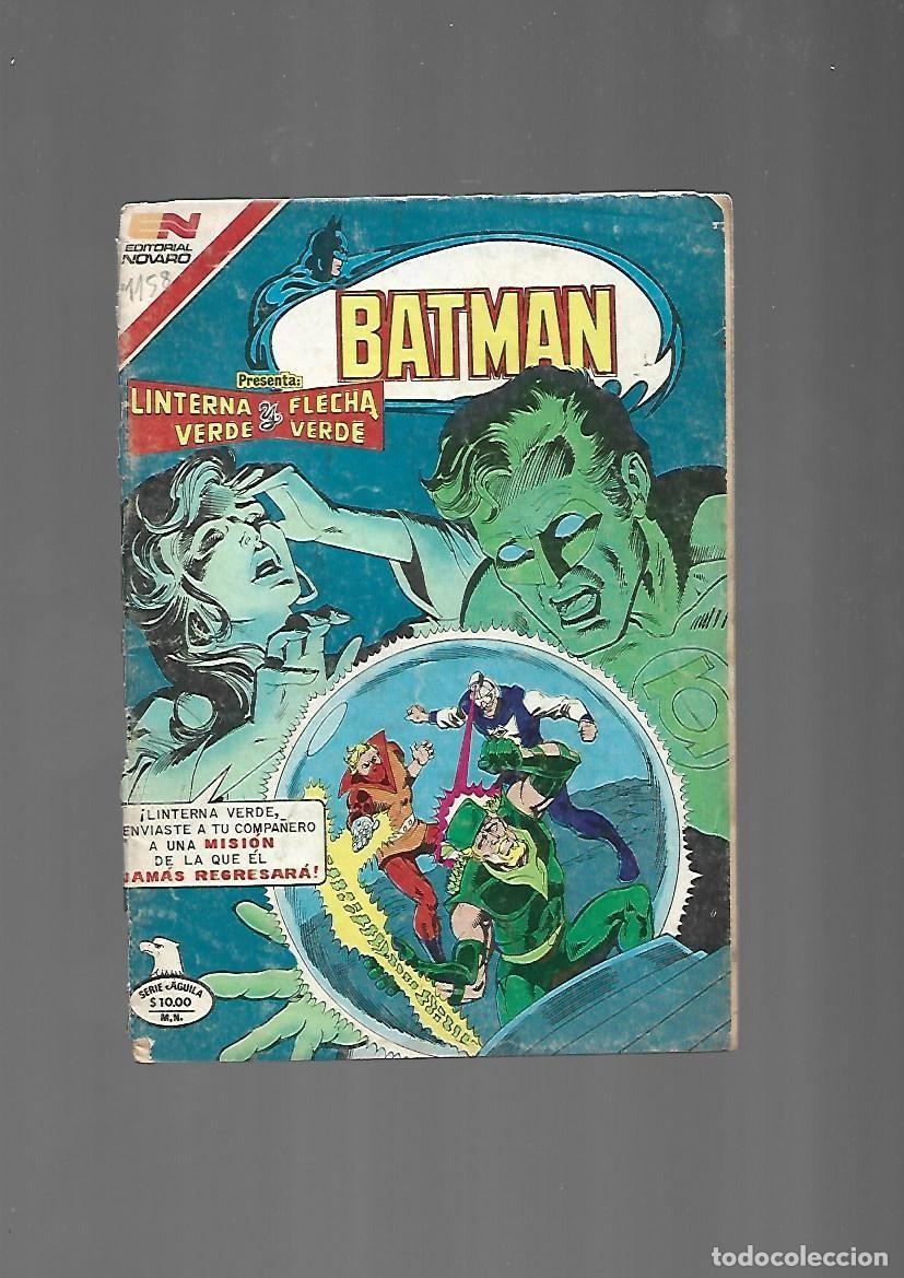 Tebeos: Batman, 1158: Linterna Verde & Flecha Verde, 1982, Novaro, buen estado