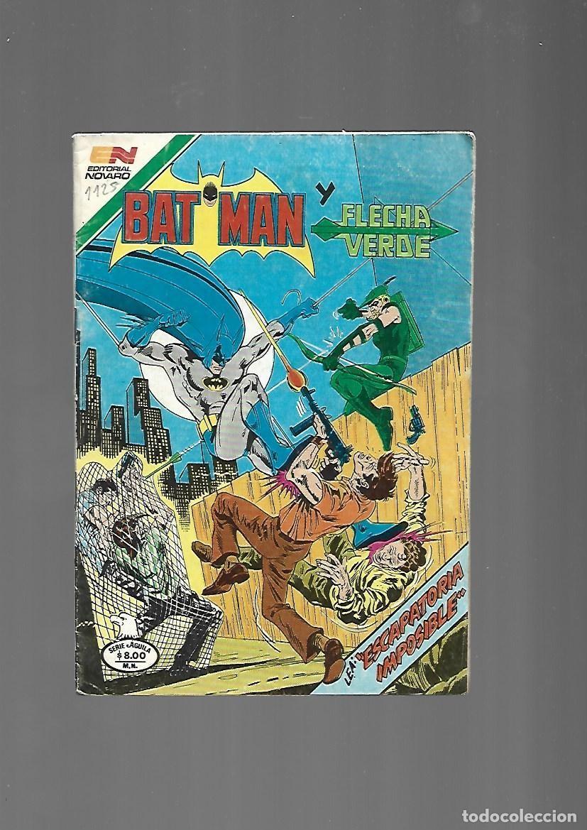 Tebeos: Batman, 1125: Flecha Verde, 1982, Novaro, muy buen estado