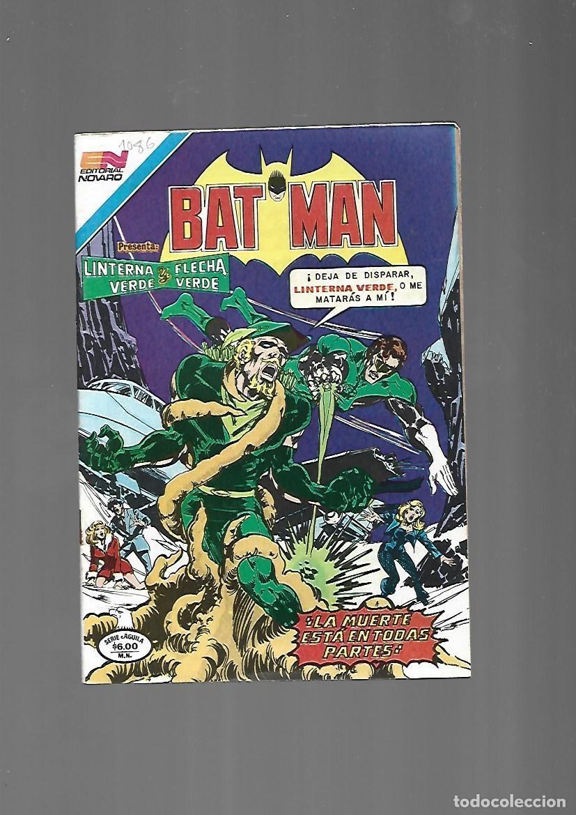 BDs: Batman, 1086: Linterna Verde & Flecha Verde, 1981, Novaro, muy buen estado