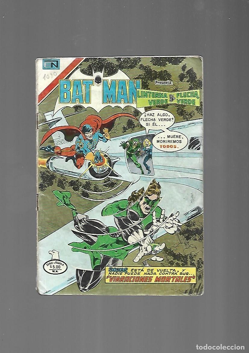 Tebeos: Batman, 1080: Linterna Verde & Flecha Verde, 1981, Novaro, buen estado