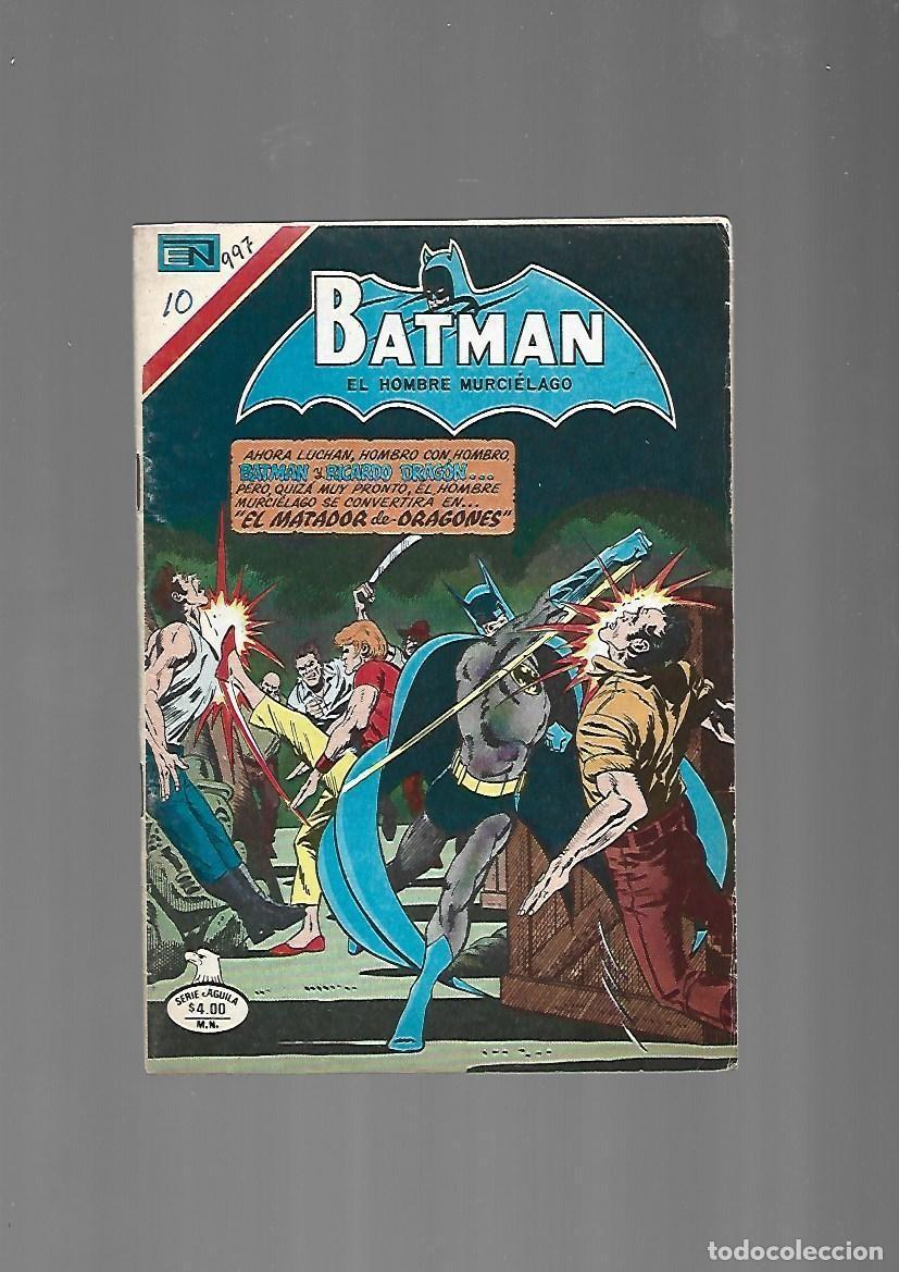 Tebeos: Batman, 997, 1979, Novaro, muy buen estado