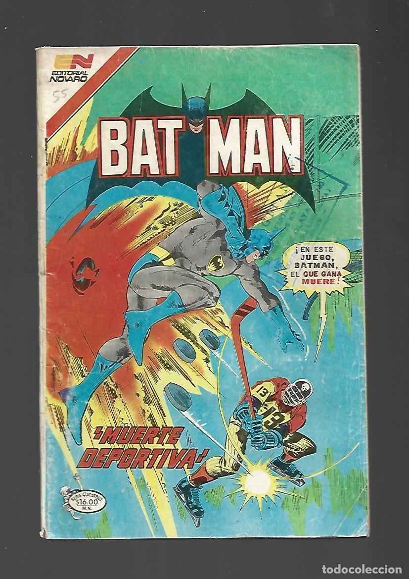 Tebeos: Batman 3-55: muerte deportiva, 1983, Novaro, buen estado