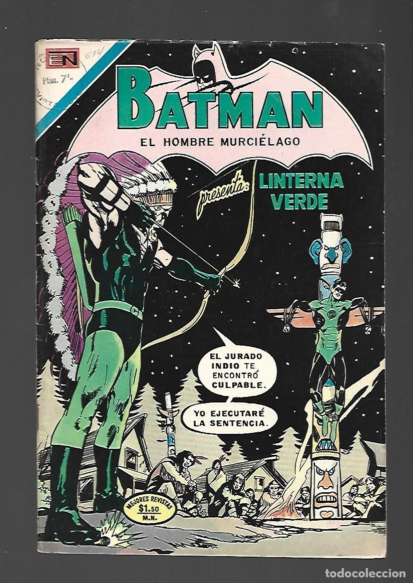Tebeos: Batman, 614: Linterna Verde, 1972, Novaro, muy buen estado