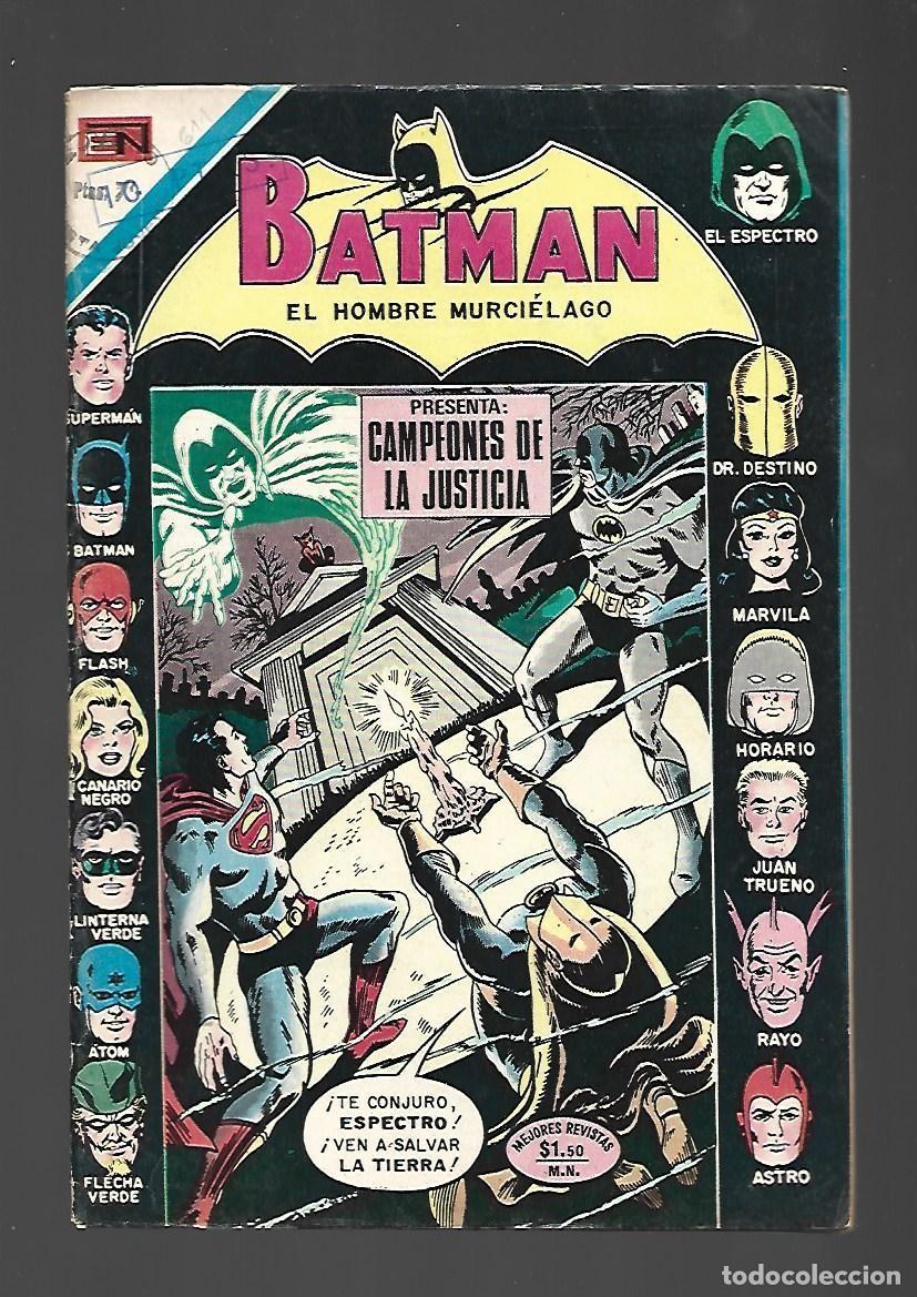 Tebeos: Batman, 611: Campeones de la Justicia, , 1972, Novaro, muy buen estado