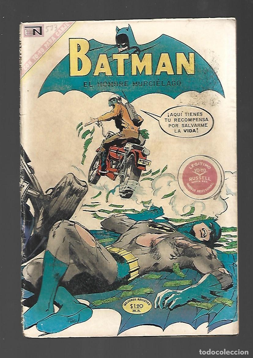 Tebeos: Batman, 573, 1971, Novaro