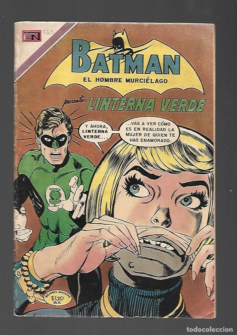 Tebeos: Batman, 560: Linterna Verde, 1970, Novaro., buen estado