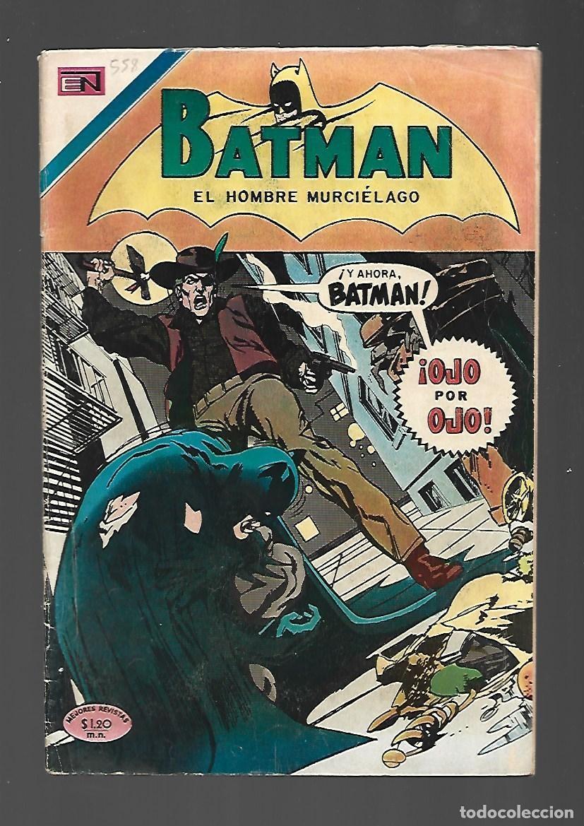 Tebeos: Batman, 558, 1970, Novaro., muy buen estado
