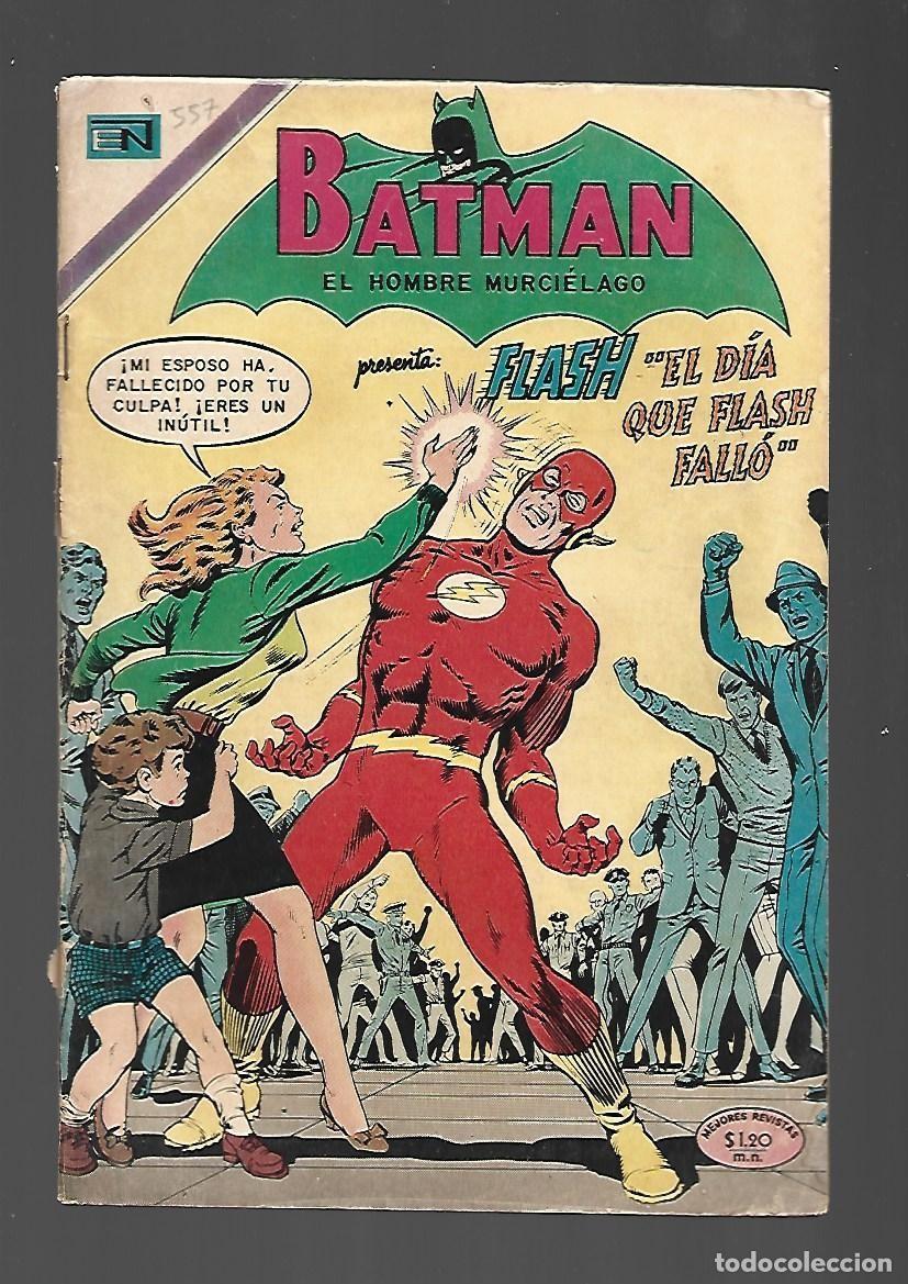 Tebeos: Batman, 557: Flash, 1970, Novaro., buen estado
