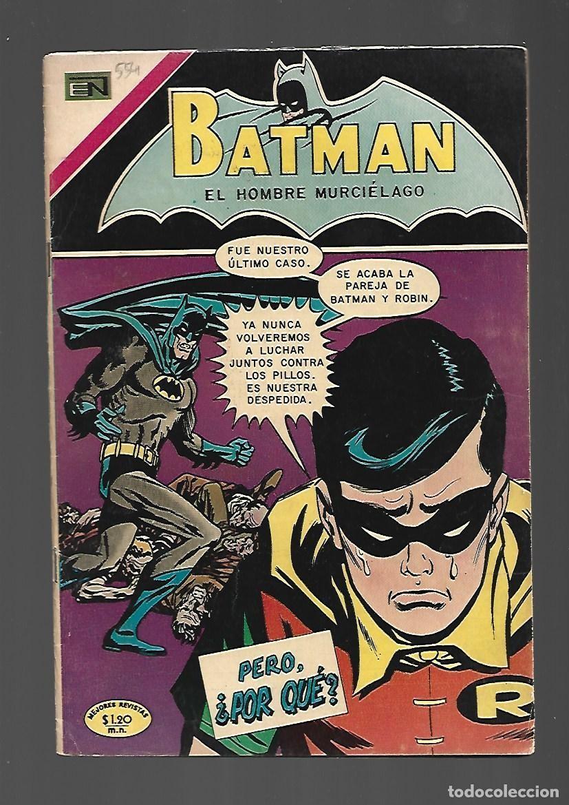 Tebeos: Batman, 554, 1970, Novaro., buen estado