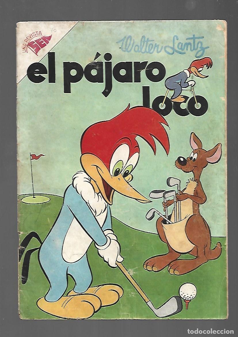 Tebeos: El p&aacute;jaro loco, 70, 1955, SEA