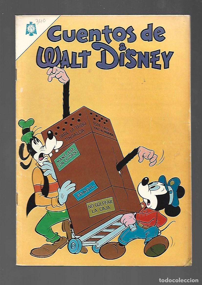 Tebeos: Cuentos de Walt Disney 340, 1965, Novaro, muy buen estado