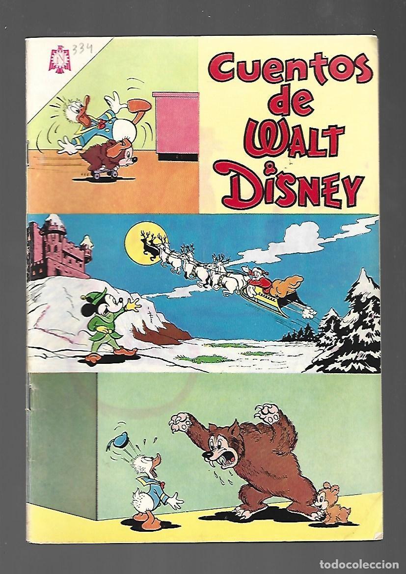 Tebeos: Cuentos de Walt Disney 334, 1964, Novaro, muy buen estado