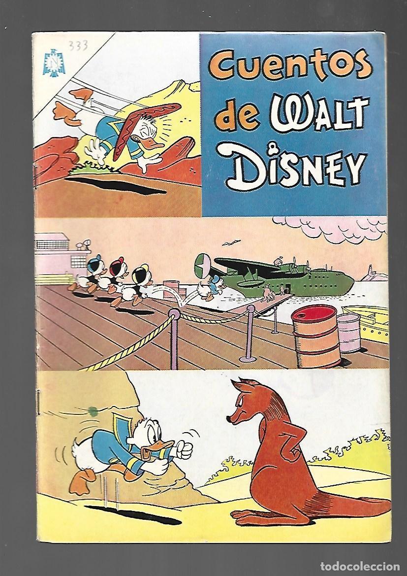 Tebeos: Cuentos de Walt Disney 333, 1964, Novaro, muy buen estado