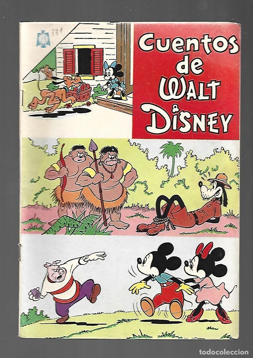 Tebeos: Cuentos de Walt Disney 331, 1964, Novaro, muy buen estado
