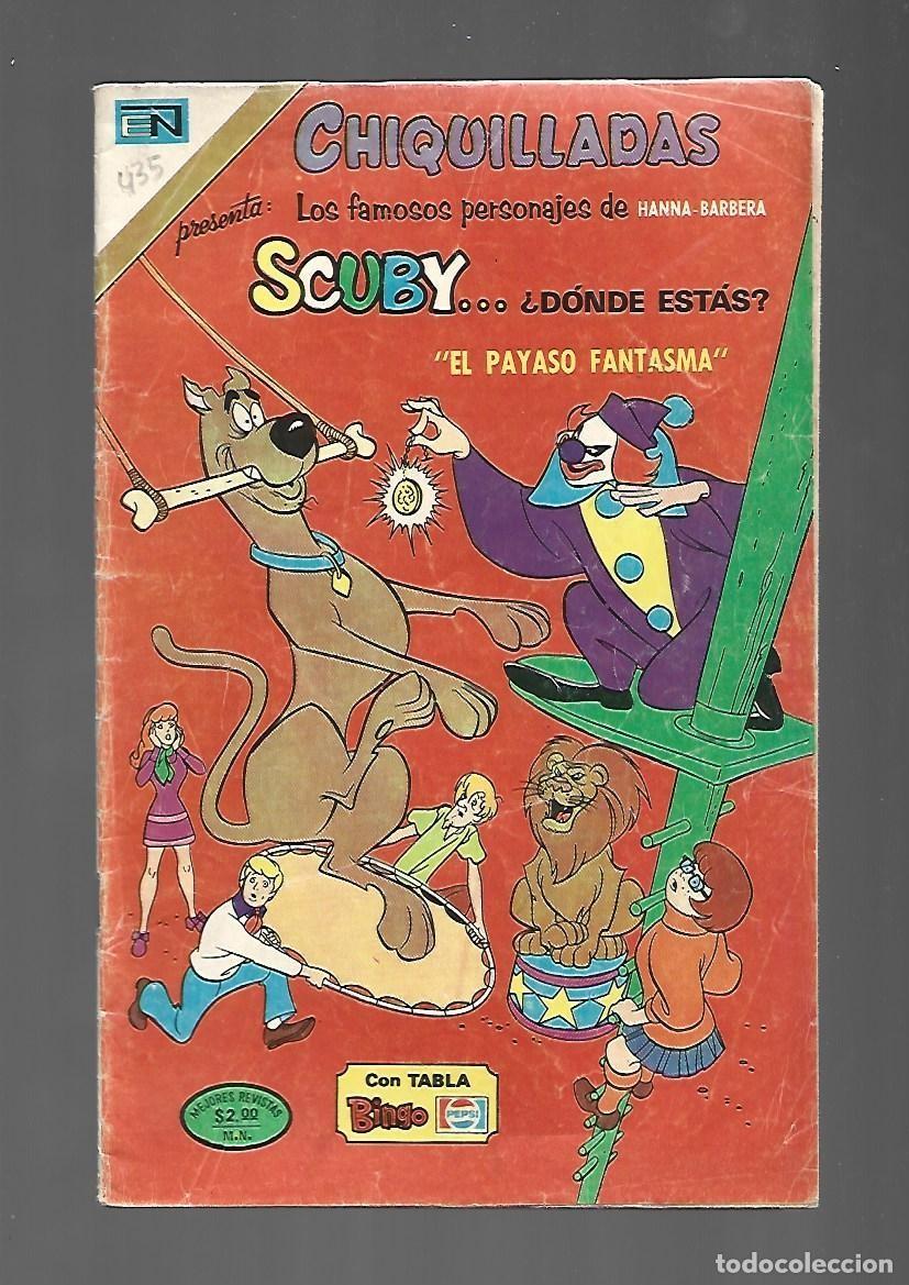 Tebeos: Chiquilladas, 435: Scuby, 1975, Novaro, buen estado
