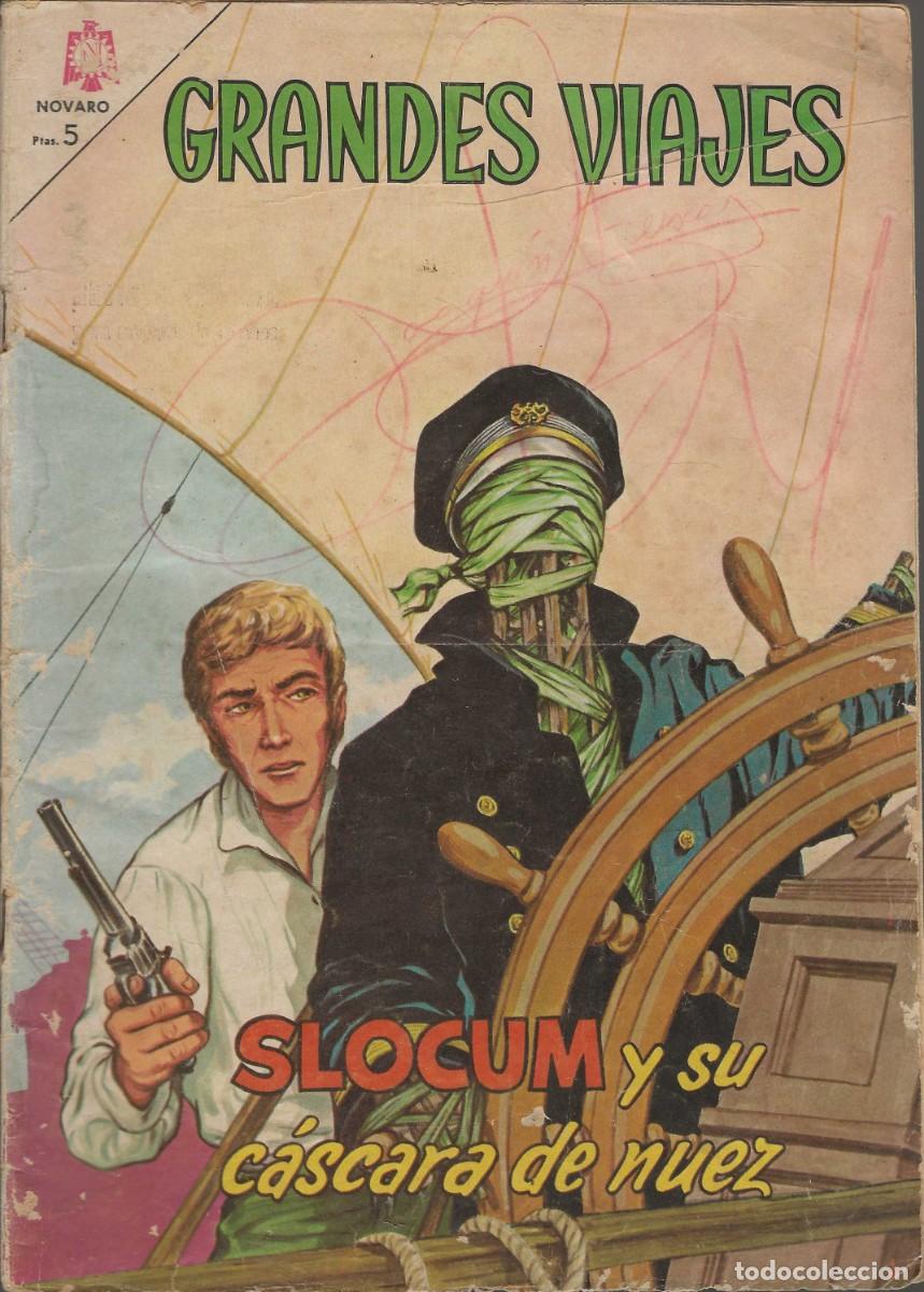 Tebeos: NOVARO -- GRANDES VIAJES -- N&ordm; 30 SLOCUM Y SU C&Aacute;SCARA DE NUEZ -- 1/7/1965
