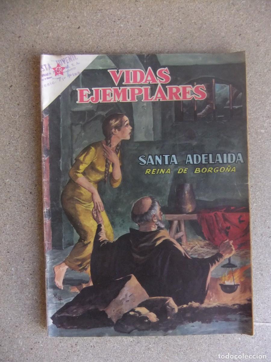 Tebeos: VIDAS EJEMPLARES N&ordm; 59 SANTA ADELAIDA REINA DE BORGO&Ntilde;A
