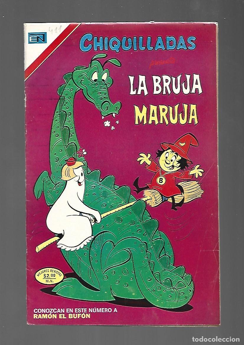 Tebeos: Chiquilladas, 411: l.a bruja Maruja 1974, Novaro, muy buen estado