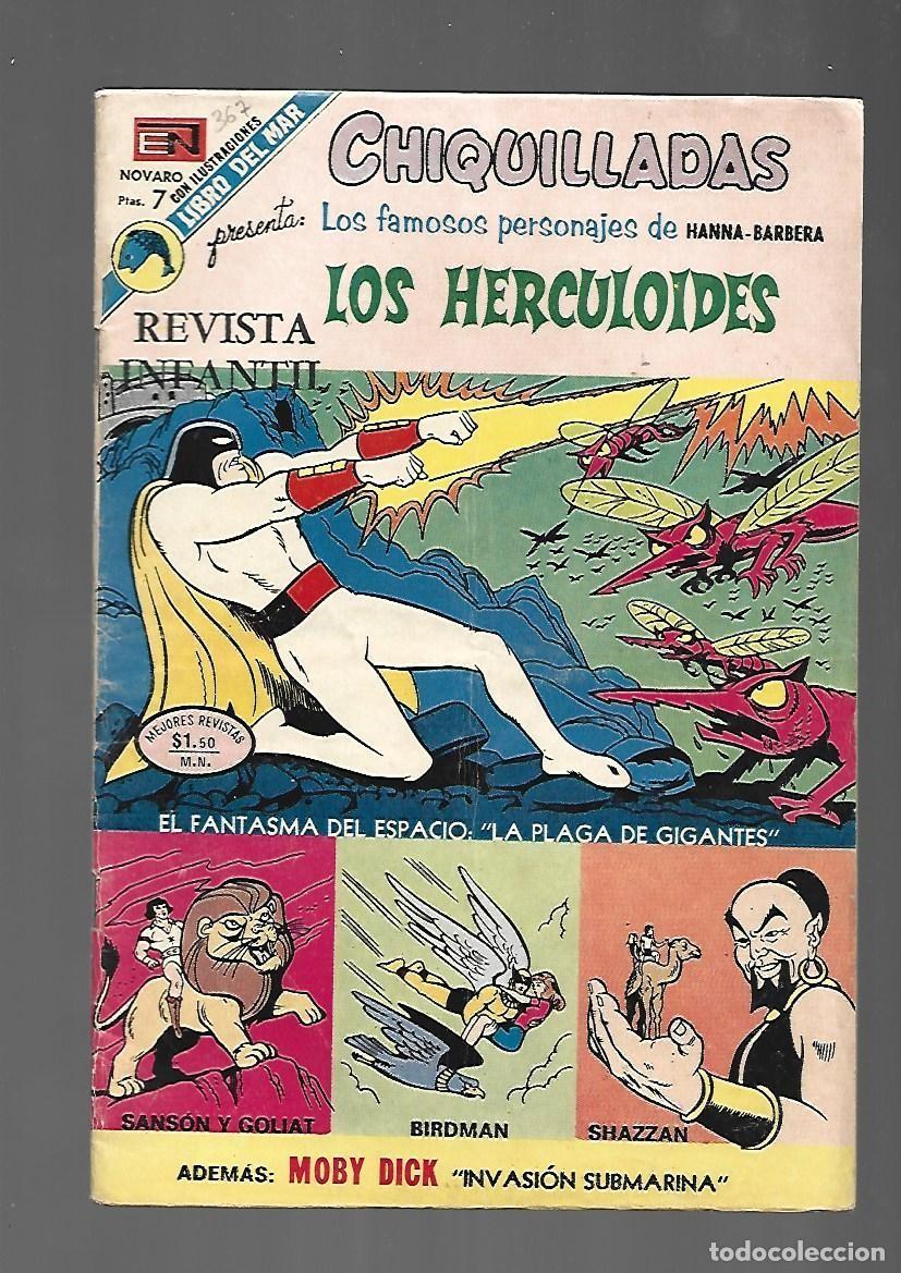 Tebeos: Chiquilladas, 367: los Herculoides 1973, Novaro, muy buen estado