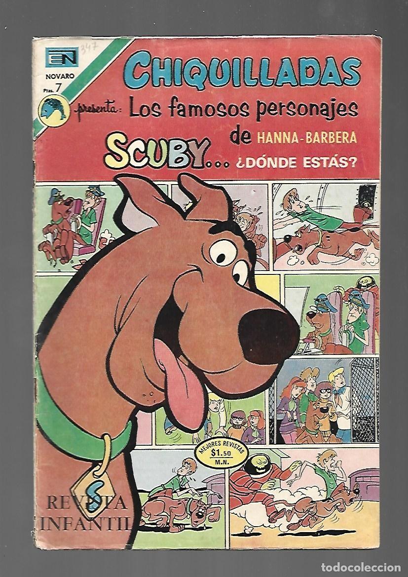 Tebeos: Chiquilladas, 347: Scuby, 1973, Novaro, muy buen estado