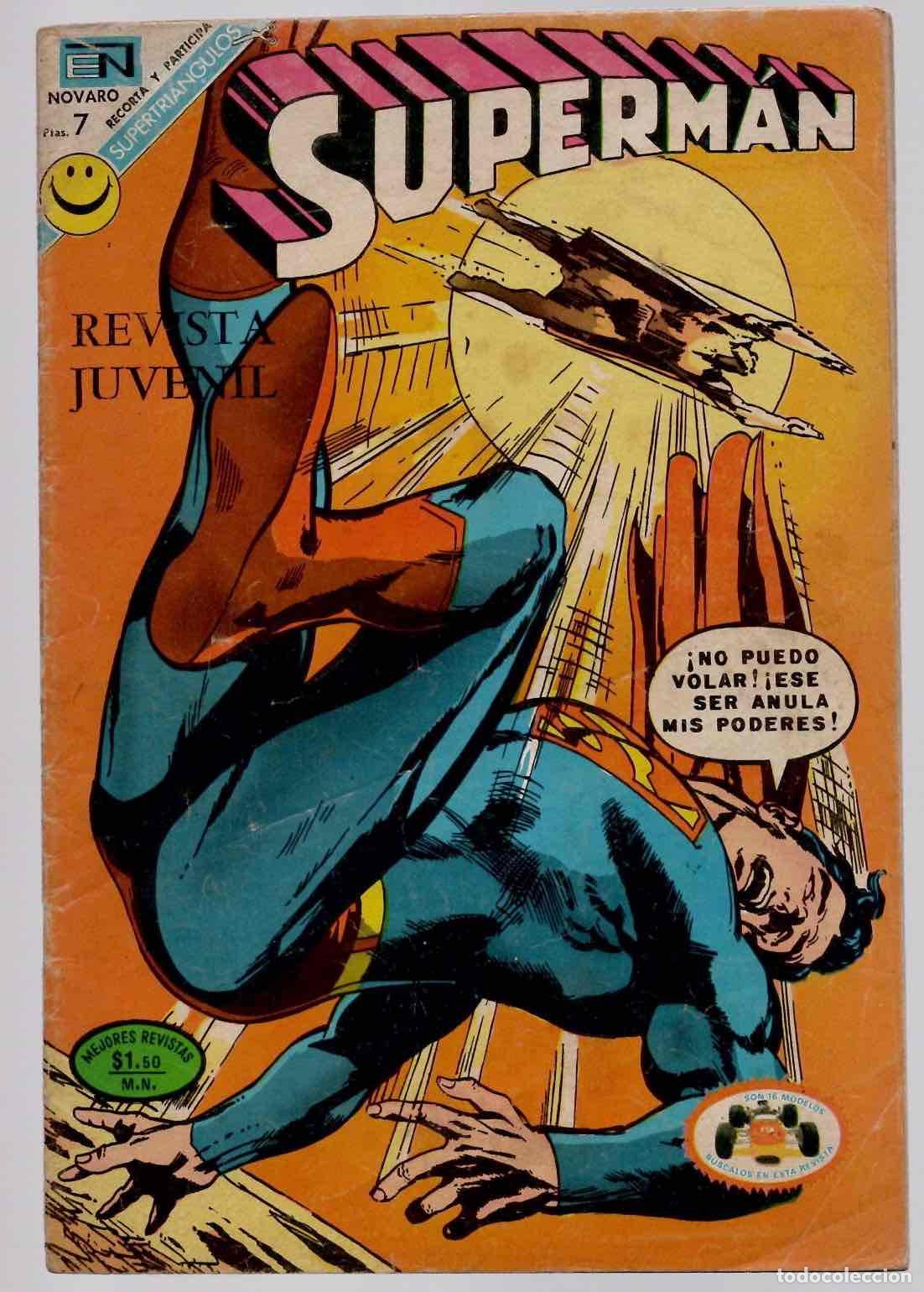 Tebeos: SUPERMAN N&ordm; 865, 21 DE JUNIO DE 1972. NOVARO
