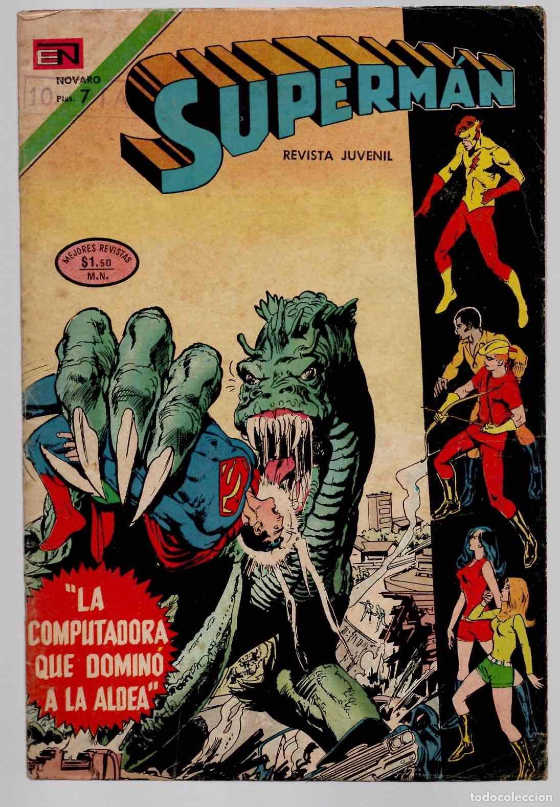 Tebeos: SUPERMAN N&ordm; 930, 19 DE SEPTIEMBRE DE 1973. NOVARO